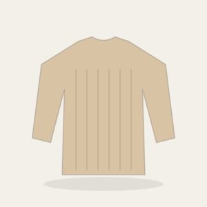 Sweter z wełną merino – beżowy